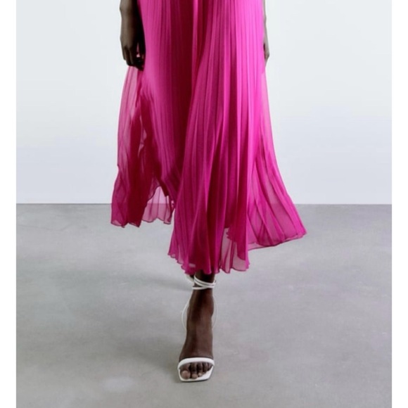 NWT Zara White Square Toe Wrap Heeled Sandals - Picture 2 of 14